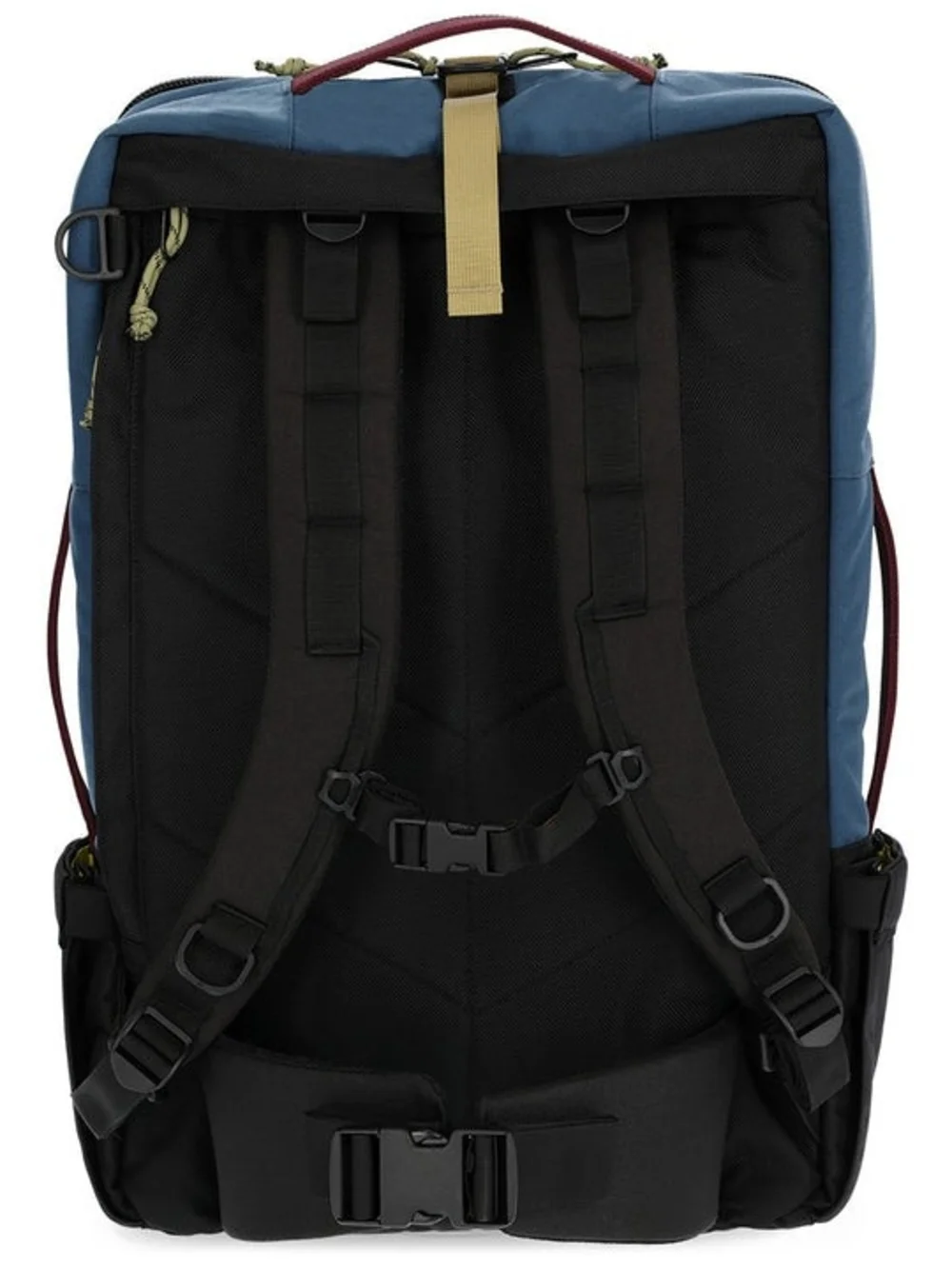 Topo Designs Global Travel Bag 40L (Dark Denim/ Burgundy) (NWT)